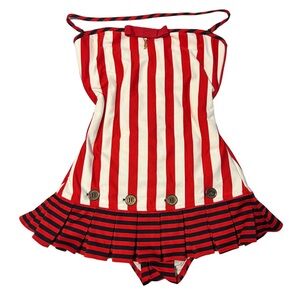 Vintage Juicy Couture Sailor One Piece Swimsuit